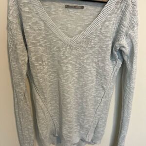 Women's Light blue V-NeckSweater